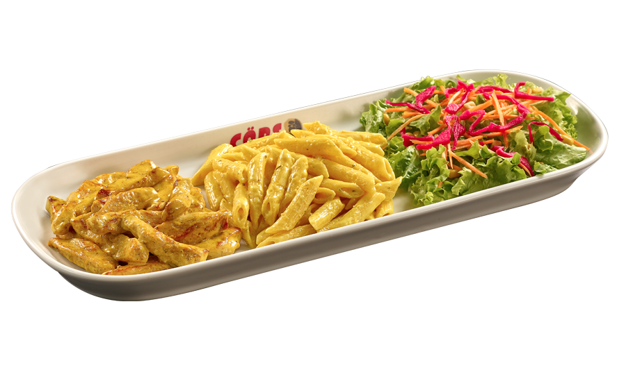 Köri Soslu Tavuk Combo